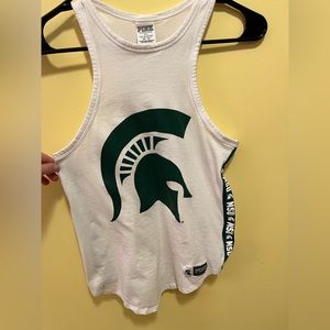 Michigan State University cute tank top!